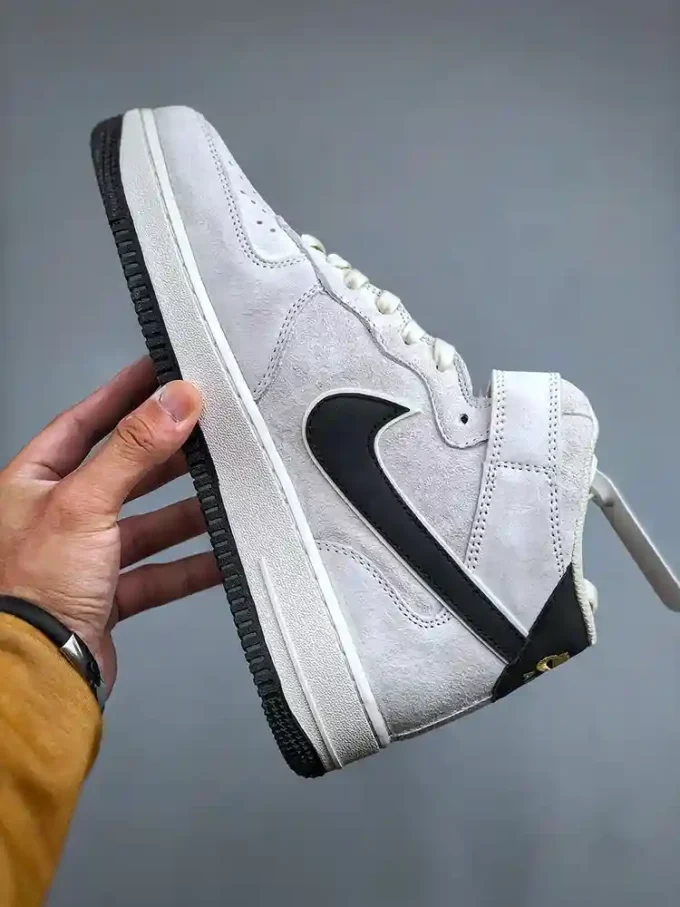 Nike Air Force 1 MID ’07 "Small Swoosh" Grey Suede KG3031-011