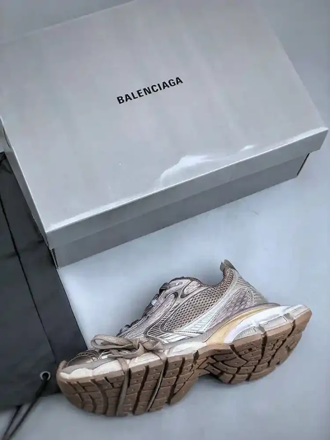 Balenciaga 3XL Sneakers - 3+ Series Low-Top Retro Chunky Sneakers