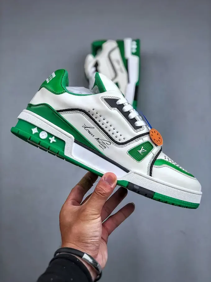 Louis Vuitton Trainer 2024 Show Collection Green