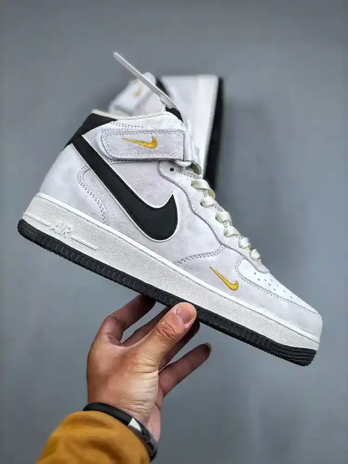 Nike Air Force 1 MID ’07 "Small Swoosh" Grey Suede KG3031-011