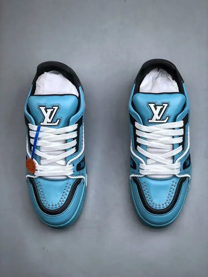 Louis Vuitton Trainer 2024 Show Collection Blue