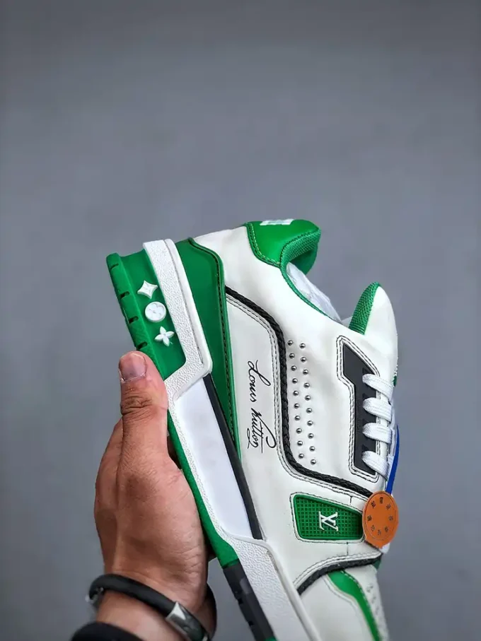 Louis Vuitton Trainer 2024 Show Collection Green