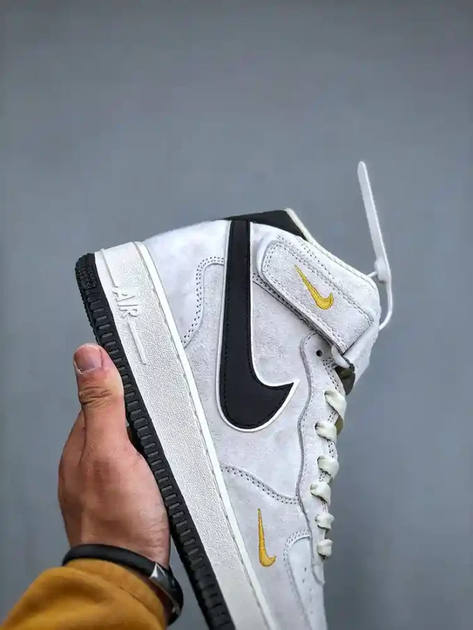 Nike Air Force 1 MID ’07 "Small Swoosh" Grey Suede KG3031-011