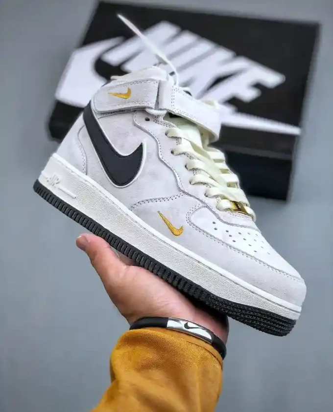 Nike Air Force 1 MID ’07 "Small Swoosh" Grey Suede KG3031-011