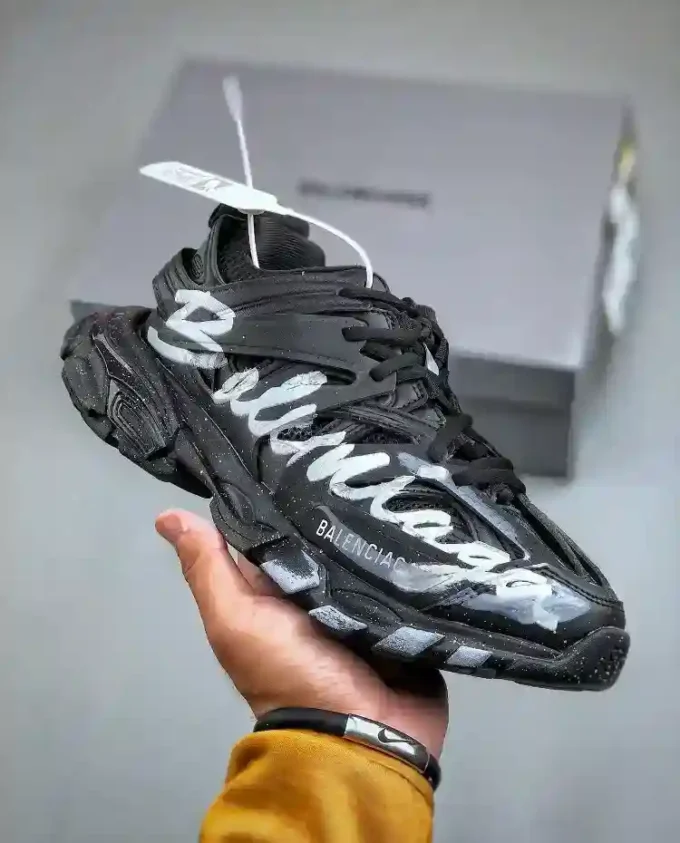 Balenciaga 3.0 Track.2 Open Sneakers - Low-Top Dad Shoes