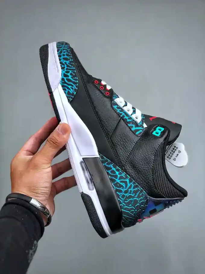 Nike Air Jordan 3 Retro Black/Blue FV5437-001