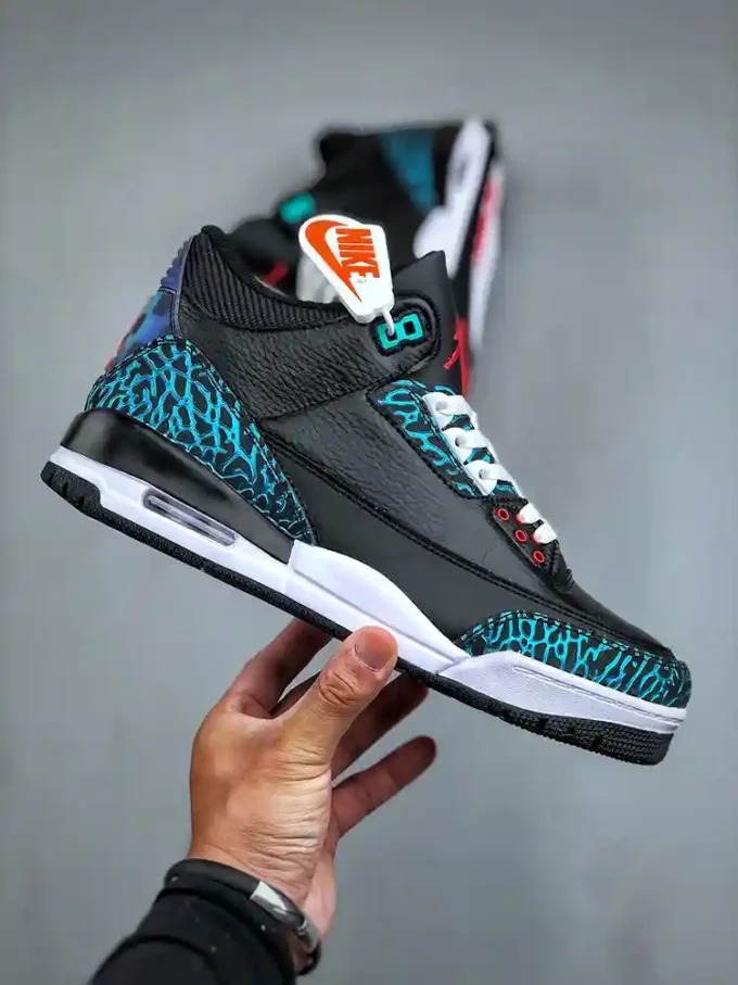 Nike Air Jordan 3 Retro Black/Blue FV5437-001