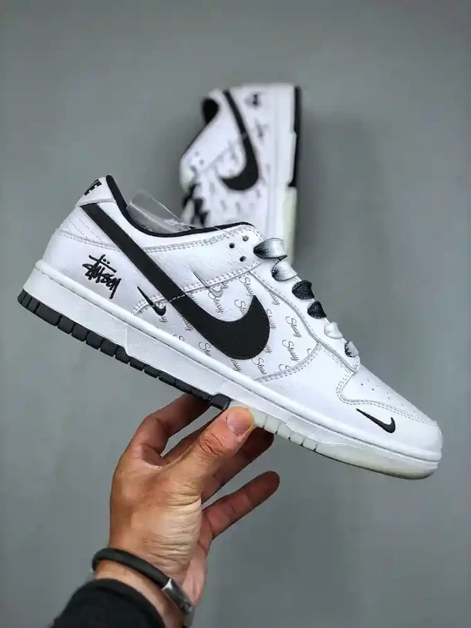 Nike SB Dunk Low x Collaboration "White/Black Swoosh"NK3638 045