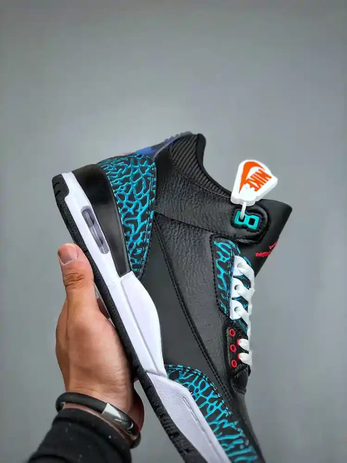 Nike Air Jordan 3 Retro Black/Blue FV5437-001