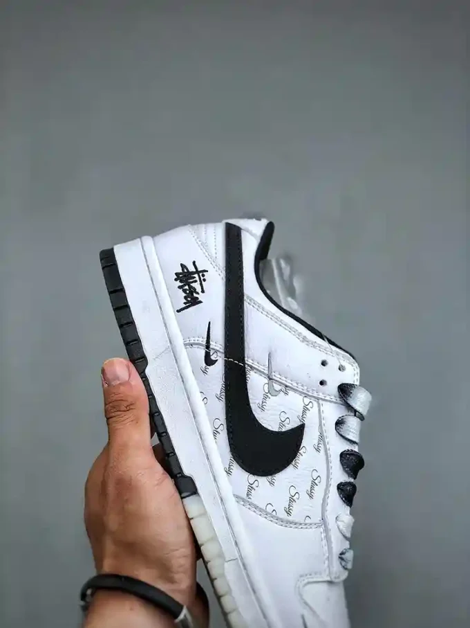 Nike SB Dunk Low x Collaboration "White/Black Swoosh"NK3638 045