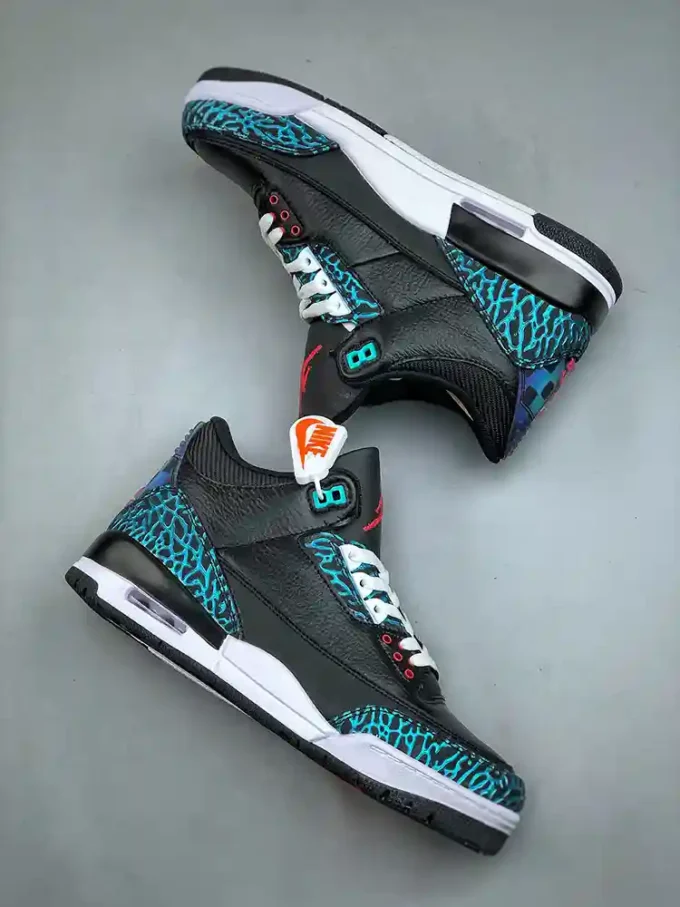 Nike Air Jordan 3 Retro Black/Blue FV5437-001