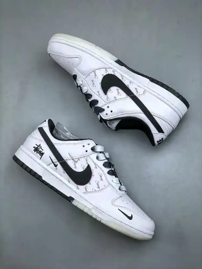 Nike SB Dunk Low x Collaboration "White/Black Swoosh"NK3638 045