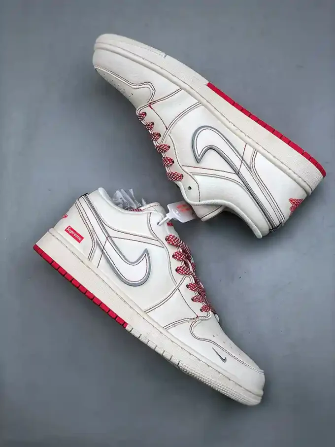 Air Jordan 1 Low x Supreme "Red Bugs Bunny"SJ9950-025