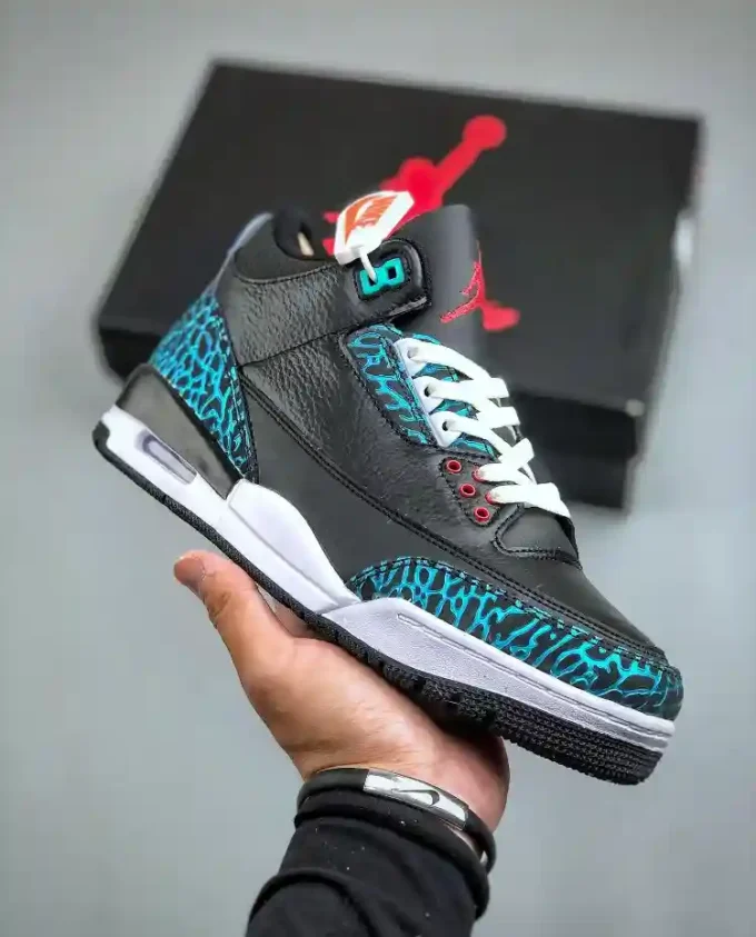 Nike Air Jordan 3 Retro Black/Blue FV5437-001